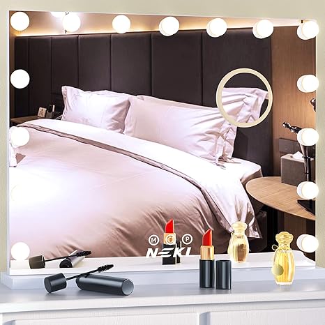 NEKL Hollywood Makeup Mirror: Your Gateway to Red Carpet Glamour ($109.99)